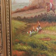 fox hunting painting for sale