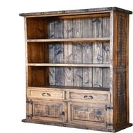 rustic wood bookcase for sale