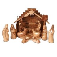 wood nativity for sale