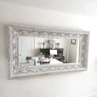white shabby chic mirror for sale