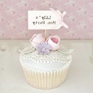 personalised cupcake flags for sale