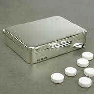 silver pill box for sale