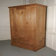 stripped pine wardrobe for sale