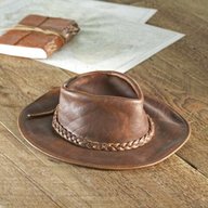 mens leather hats for sale