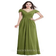 olive green bridesmaid dresses for sale