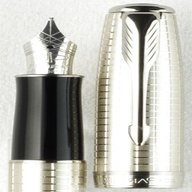 parker silver plated pens for sale