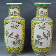 pair porcelain vases for sale