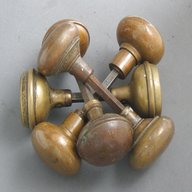 vintage brass door knobs for sale