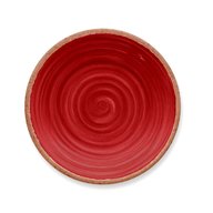 red dinner plates for sale