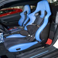 blue recaro seats for sale
