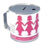 donation tin for sale