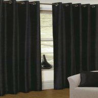 curtains 90 x 90 black for sale