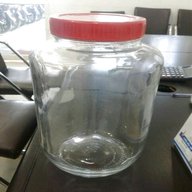 4 litre glass jar for sale