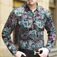 mens silk shirts long sleeve for sale