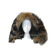 real fur hood for sale