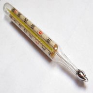 vintage mercury thermometer for sale