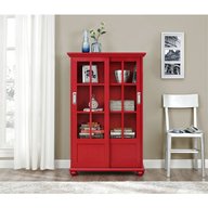 red bookcase for sale