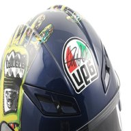 valentino rossi helmet signed for sale