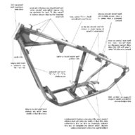 rigid motorcycle frames for sale