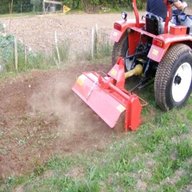 compact tractor rotavator for sale