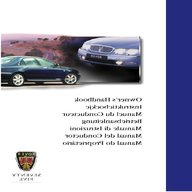 rover 75 owners manual for sale