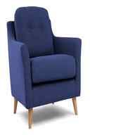 blue armchair for sale