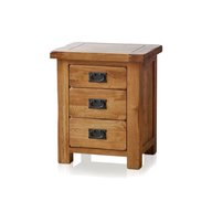 solid oak bedside table for sale