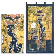 african wall hanging batik for sale