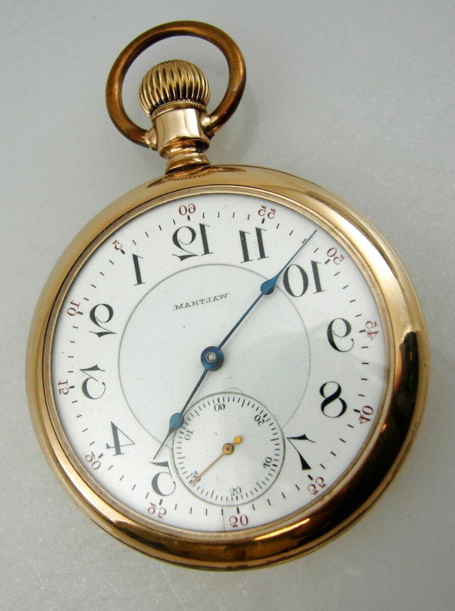 Antique Railroad Pocket Watches for sale in UK | 61 used Antique ...