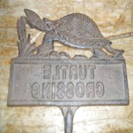 cast iron plaque for sale