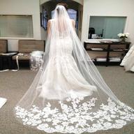 cathedral wedding veils for sale