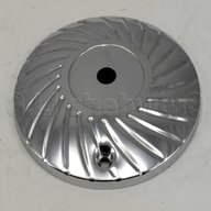 chrome spinner center cap for sale