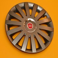 fiat punto wheel trims 14 inch for sale