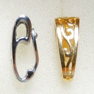 gold pendant bails for sale