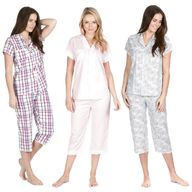 ladies cropped pyjamas for sale