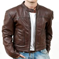 mens brown leather jackets for sale