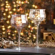 mercury glass candle holders for sale