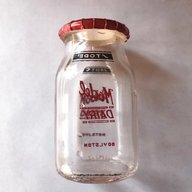 milk bottles 1950 for sale