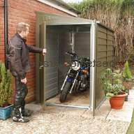 motorcycle shed for sale