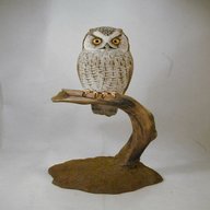 owl wood carving for sale