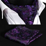 purple cravat for sale