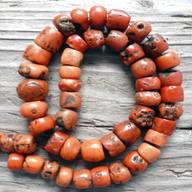 red coral beads natural for sale