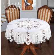 round large white tablecloth for sale