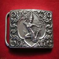 siam silver buckle for sale