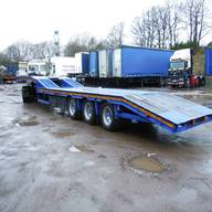 step frame low loader trailer for sale