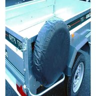 trailer spare wheel cover for sale