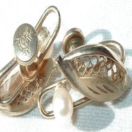vintage screw back earrings for sale