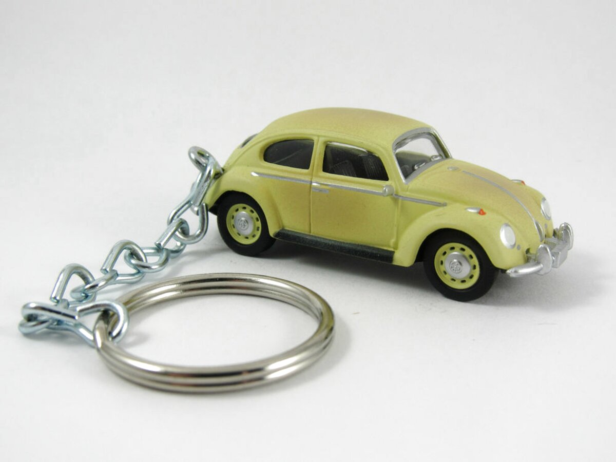 Official VW Beetle Love Bug Infill Metal Keyring 