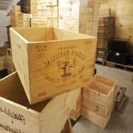 wooden wine crate for sale