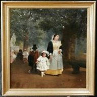 antique oil paintings pre 1900 for sale